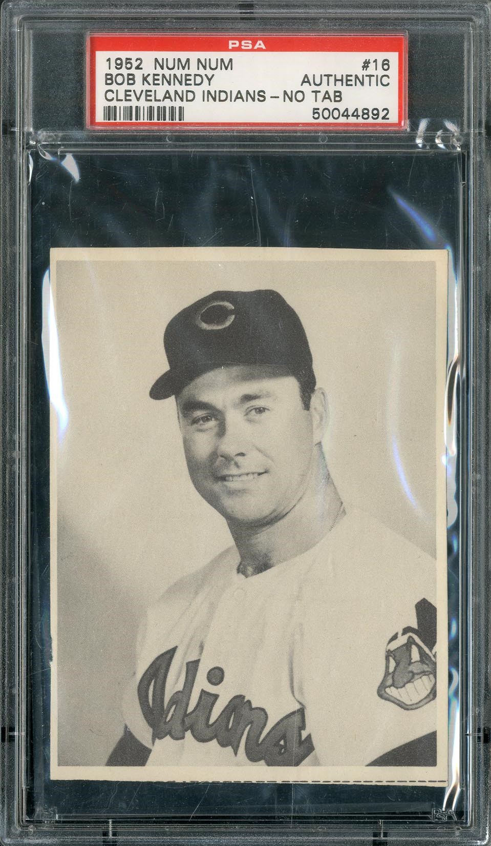 Baseball and Trading Cards - 1952 Num Num Cleveland Indians Complete Set with Rare Bob Kennedy - PSA and SGC