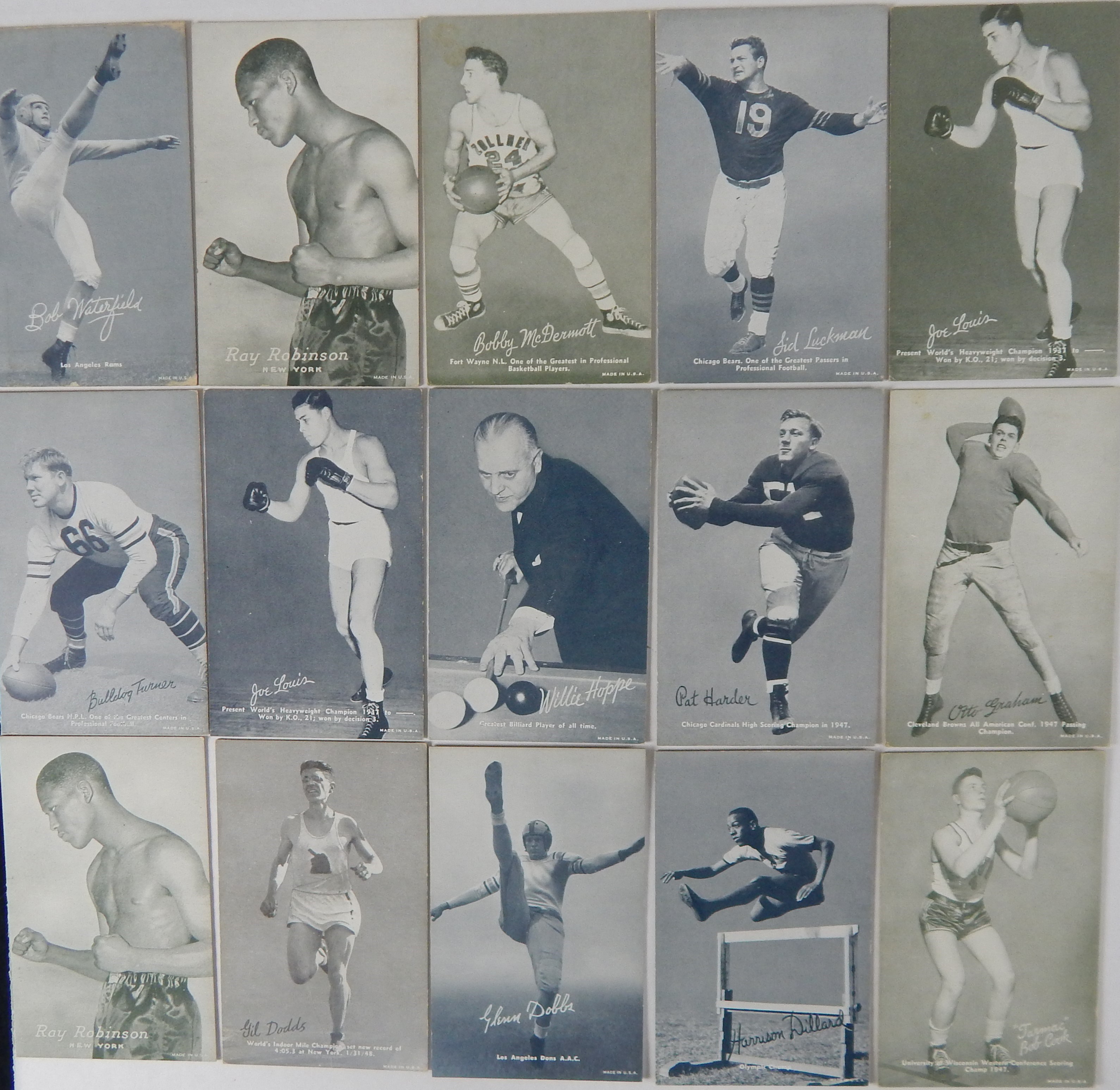 Baseball and Trading Cards - 1948-49 Exhibits Sports Champions Collection