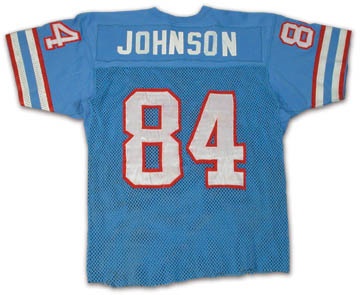- 1980 Billy “White Shoes “ Johnson Game Worn Jersey