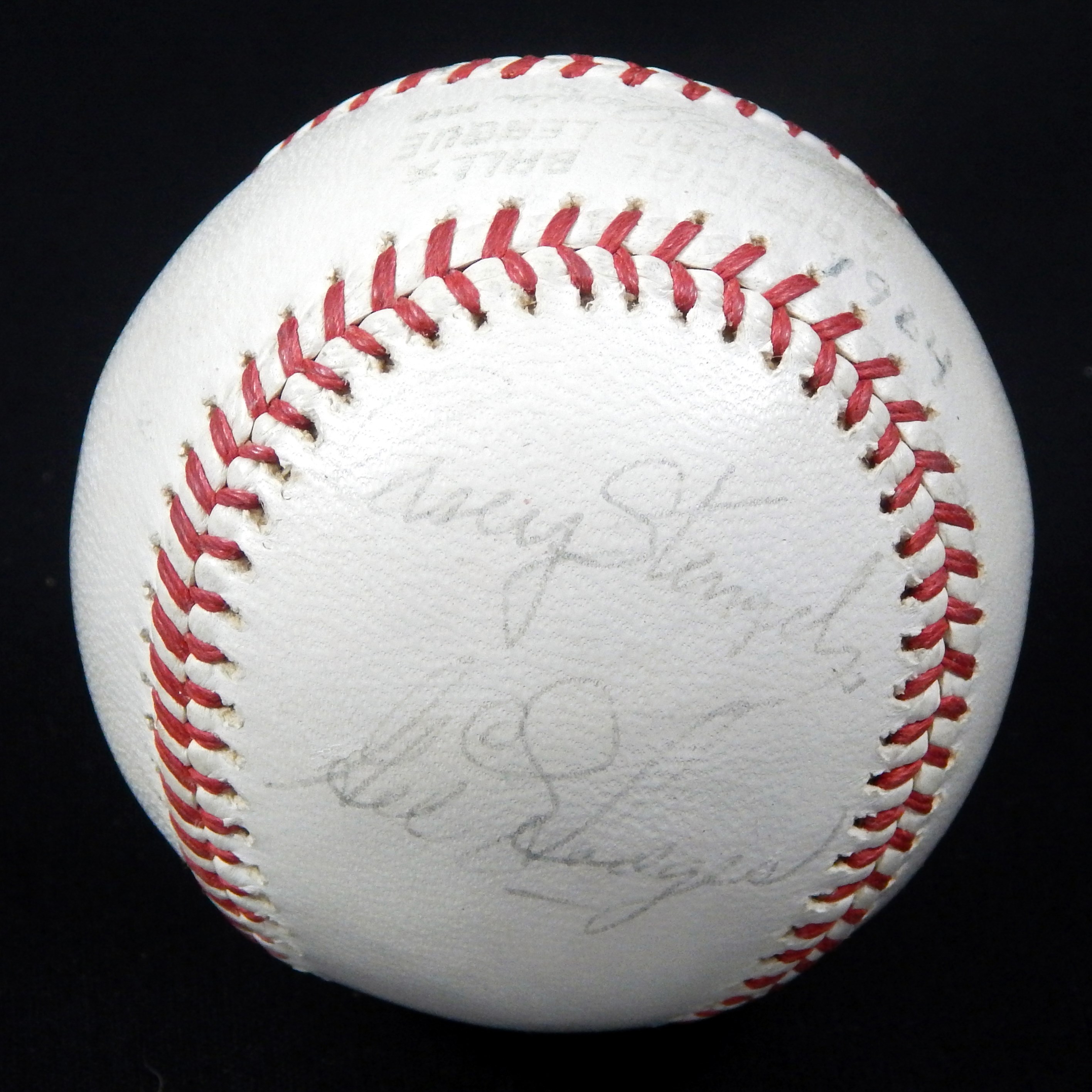 Baseball Autographs - Casey Stengel & Gil Hodges Dual Signed Baseball