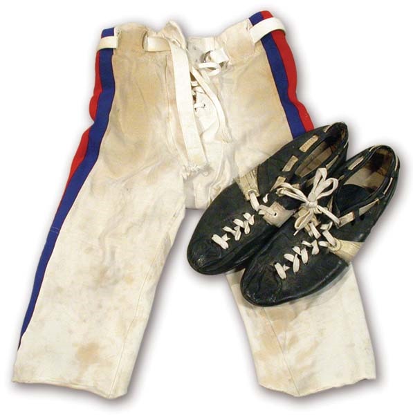Football - Fred Bilitnekoff Game Worn Cleats and Pants
