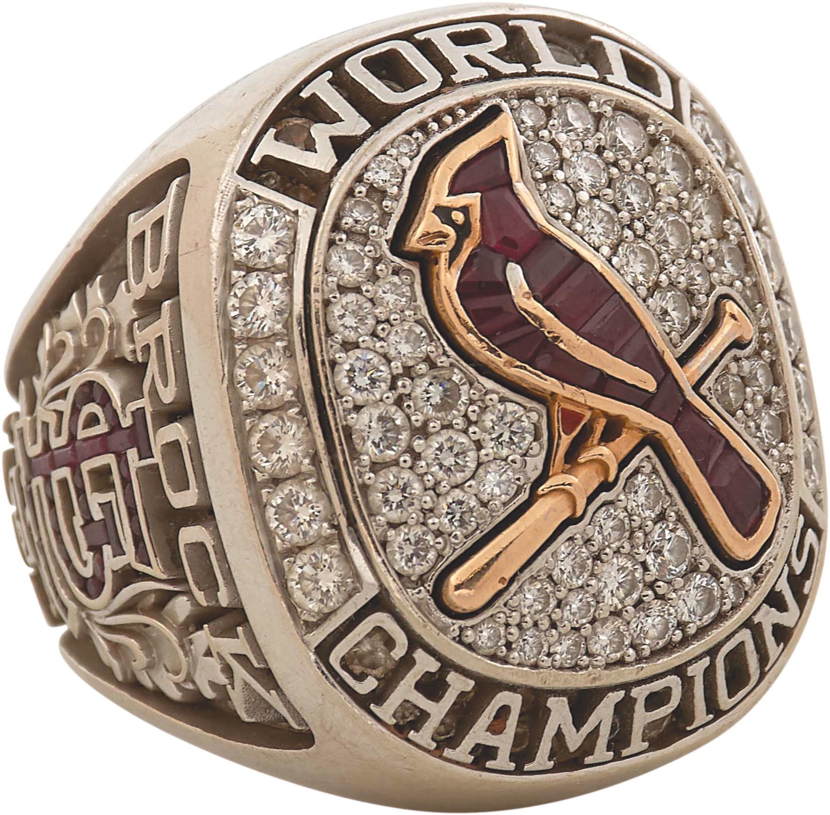 - Lou Brock 2011 St. Louis Cardinals World Championship Ring
