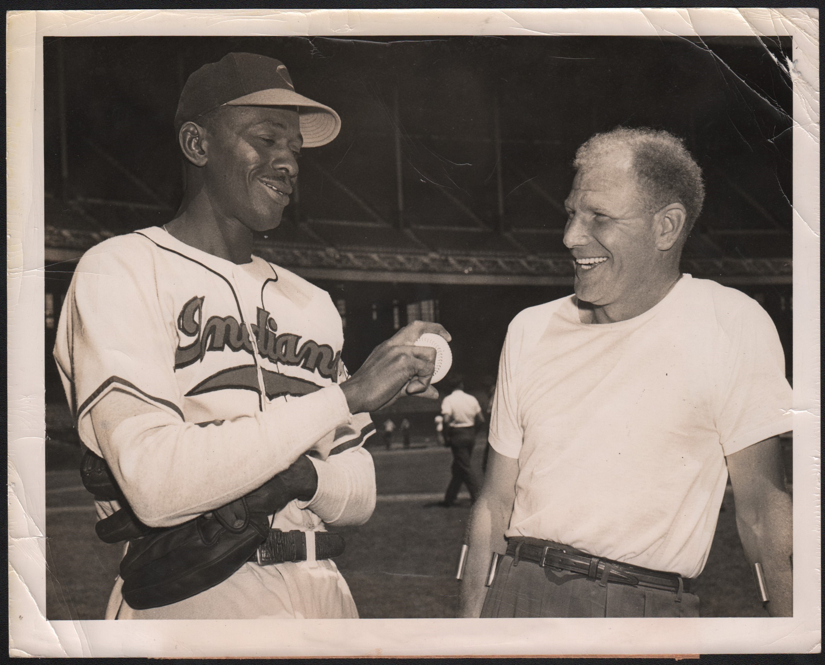 Baseball Photographs - 1948 Satchel Paige Rookie Photo
