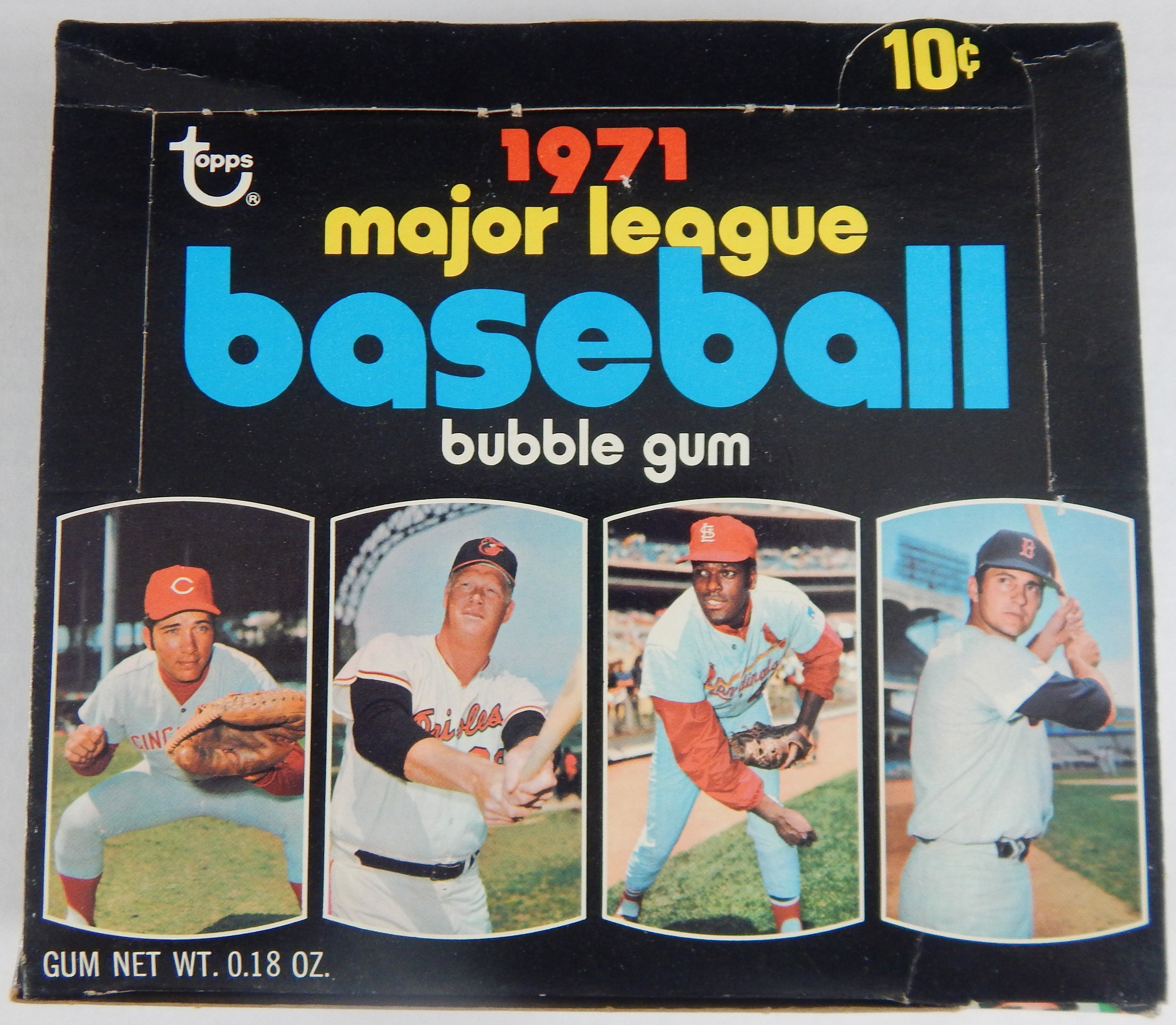 Baseball and Trading Cards - 1971 Topps 4th Series Display Box