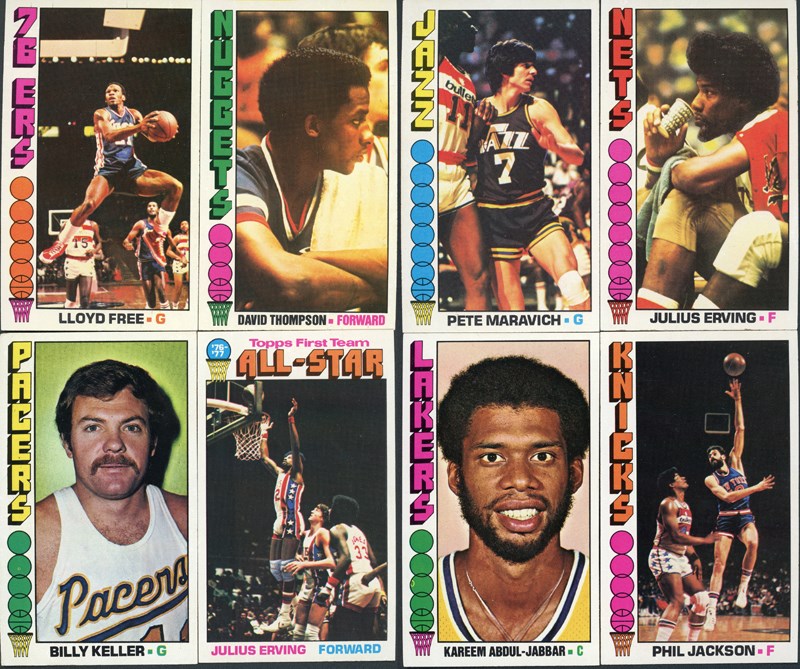 1976-1977 Topps Basketball Set