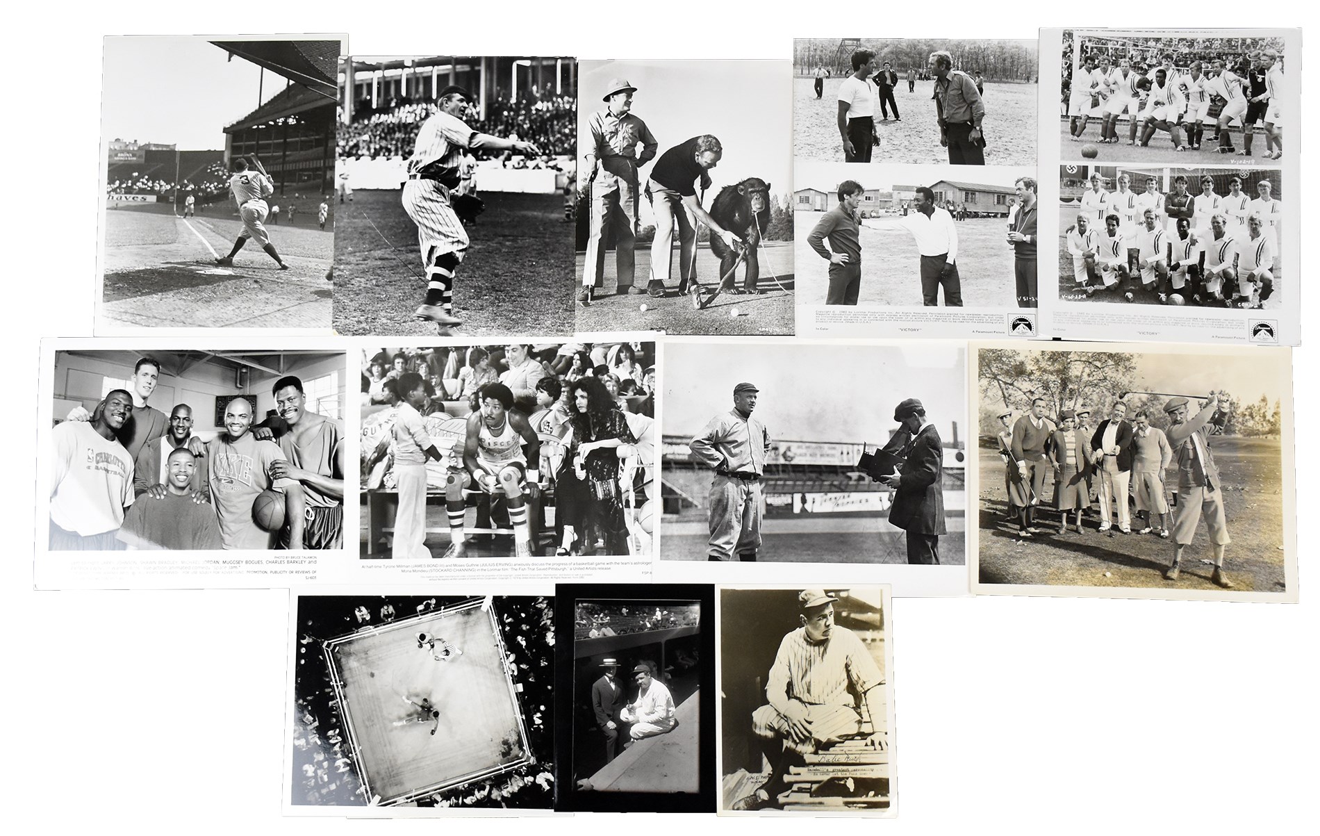 Vintage Sports Photographs - Multi Sport Photograph Collection w/Ruth & Mathewson (100+)
