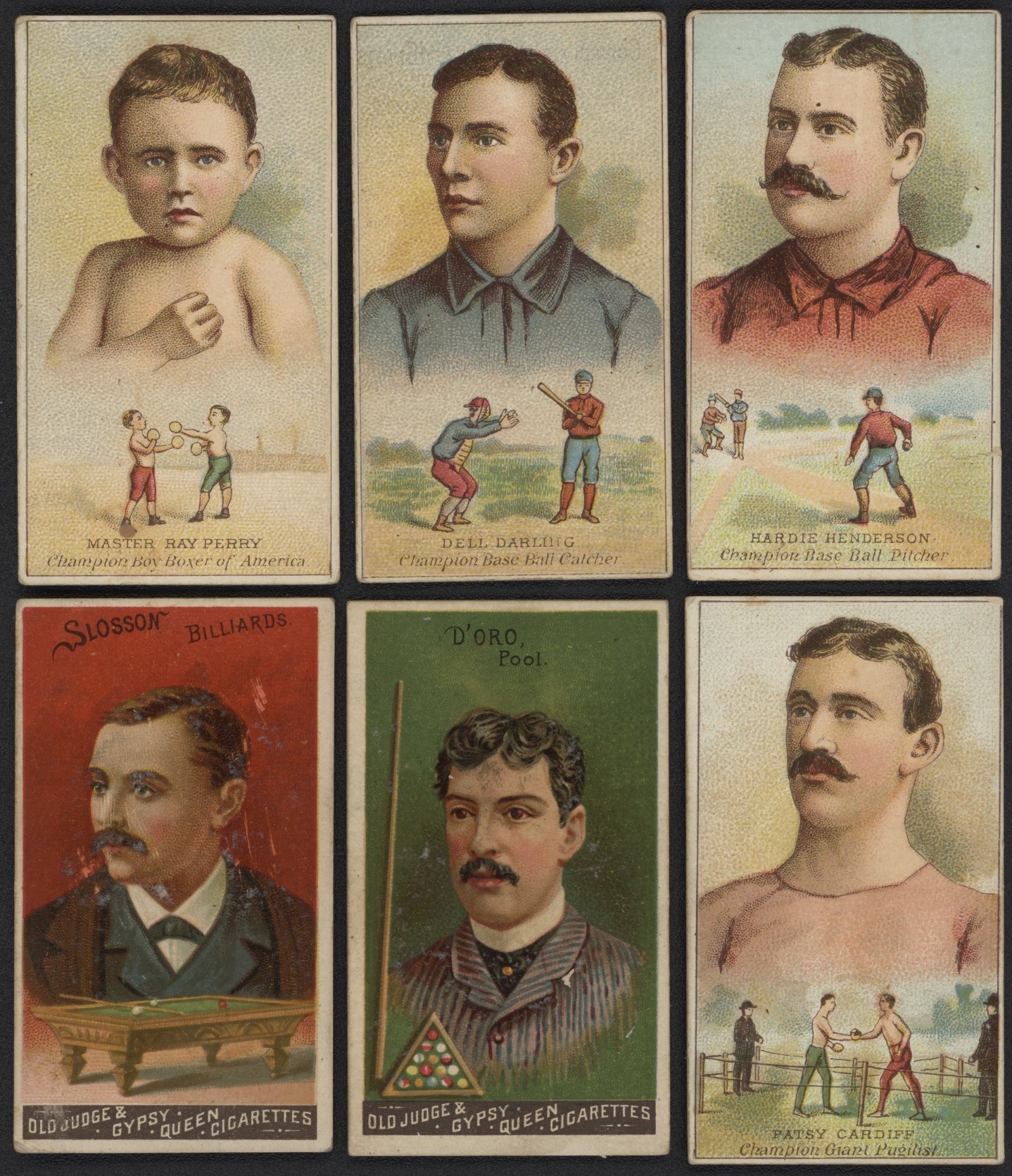 Baseball and Trading Cards - 1887 N184 Kimball Champions Baseball, Boxing & More (6)