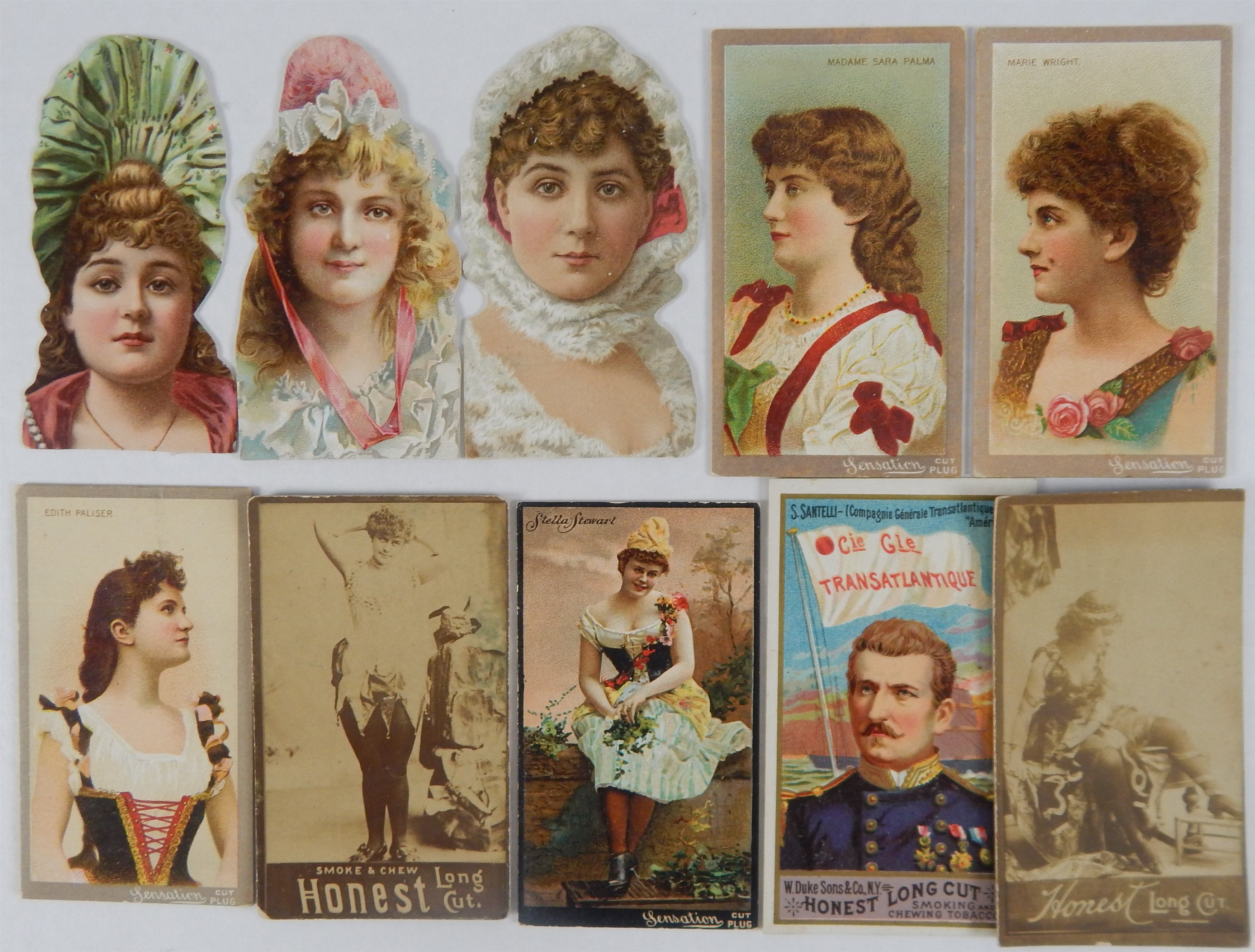 Cards Nonsports - 19th Century Tobacco Non-Sports Lot (10)