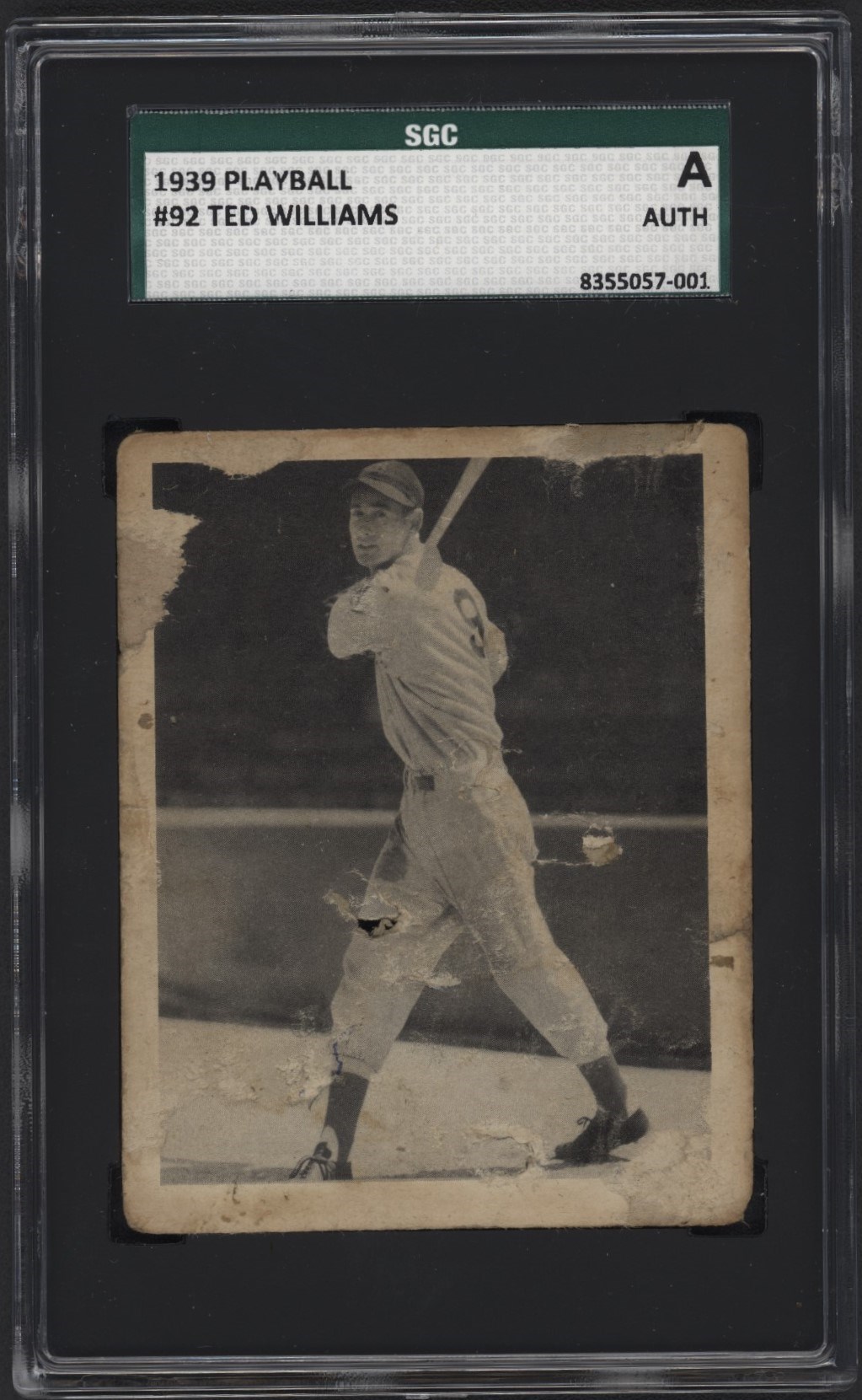 - 1939 Playball Ted Williams #92 SGC A