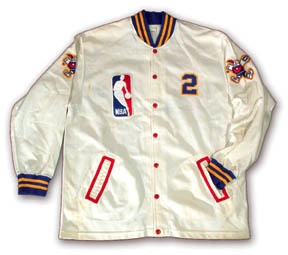 Basketball - 1982-83 Alex English Game Worn Warm-Up Jacket