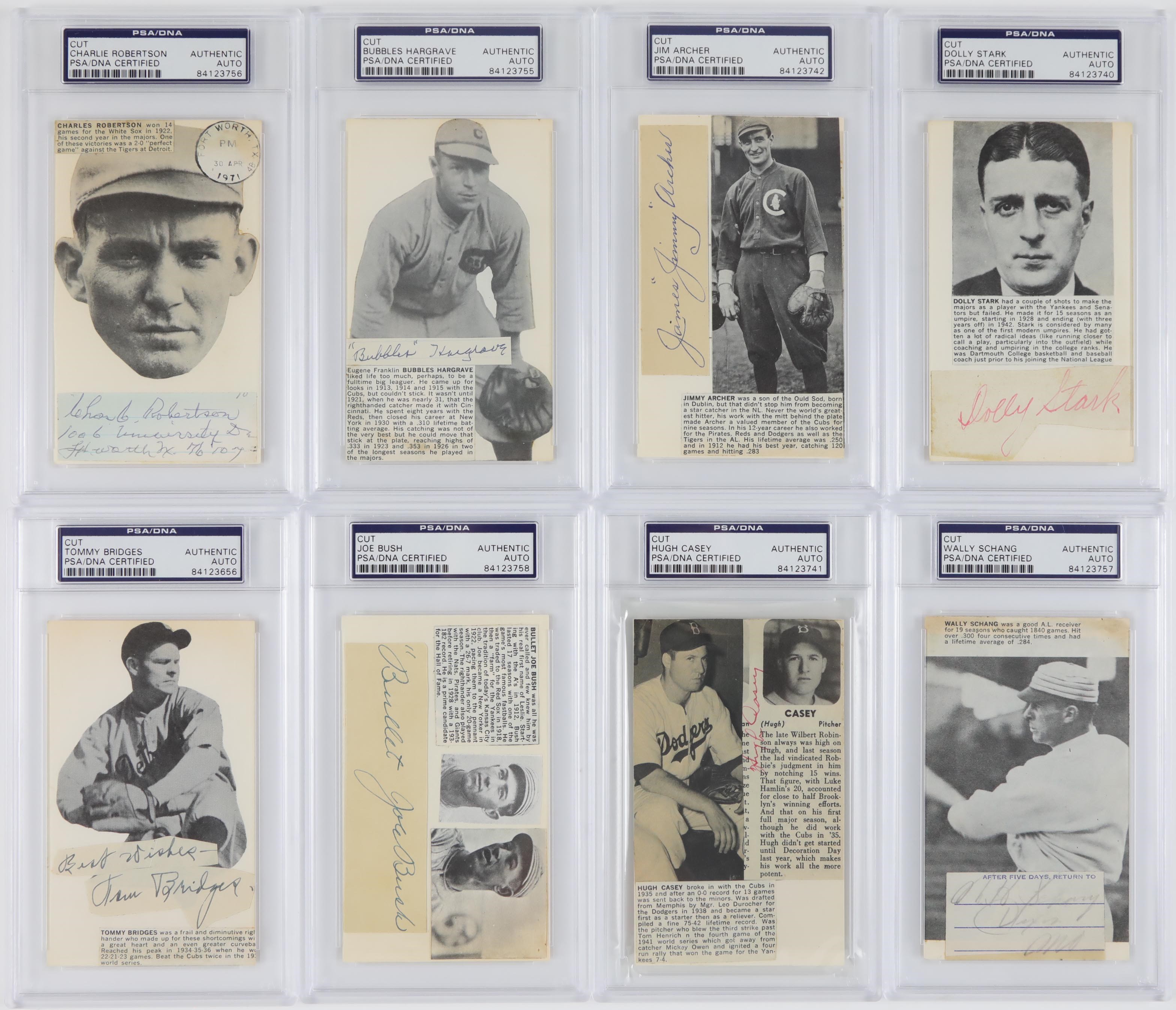 Baseball Autographs - Colossal Signed Index Card Archive with Obscure Rarities (3,400+)