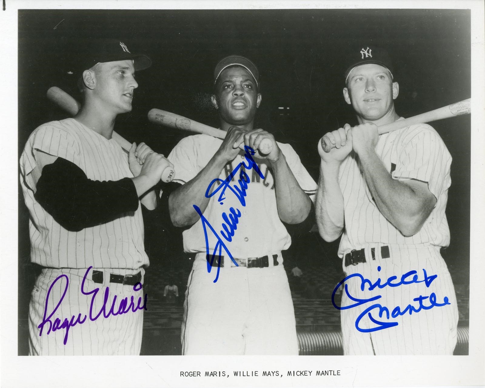 - Mickey Mantle & Roger Maris Multi-Signed Photograph (PSA)