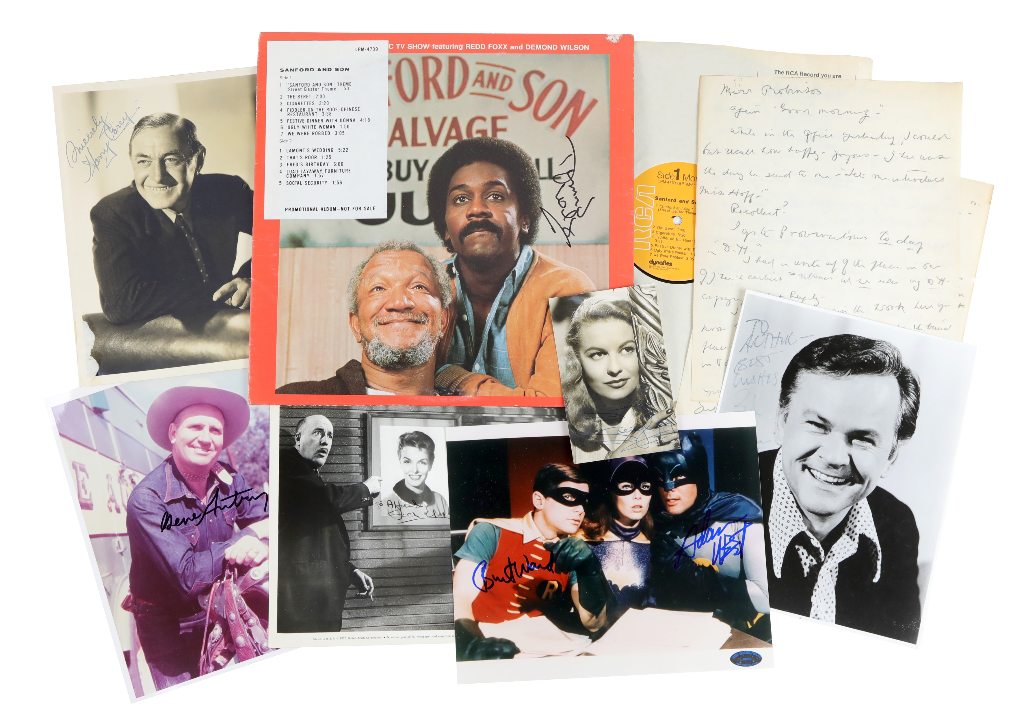 Rock And Pop Culture - Historical Figures & Hollywood Autograph Collection - Mostly JSA (110+)