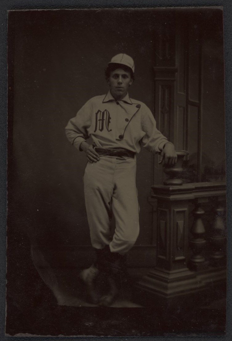 Early Baseball - 1870s Baseball Tintype