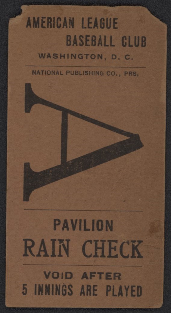 Tickets - Early 1900s Philadelphia Athletics Ticket