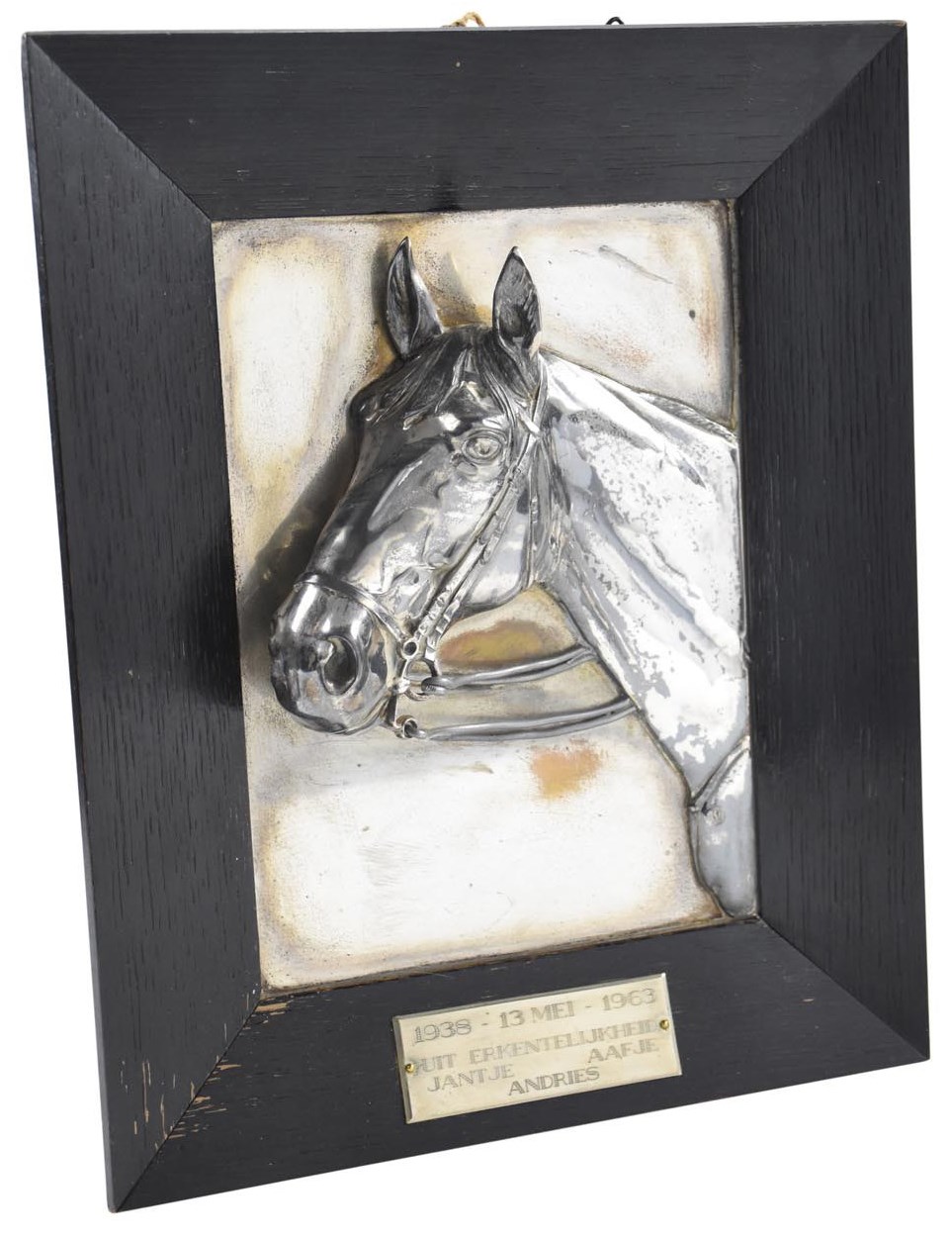 Horse Racing - 1963 Horse Racing Memorial Silver Trophy