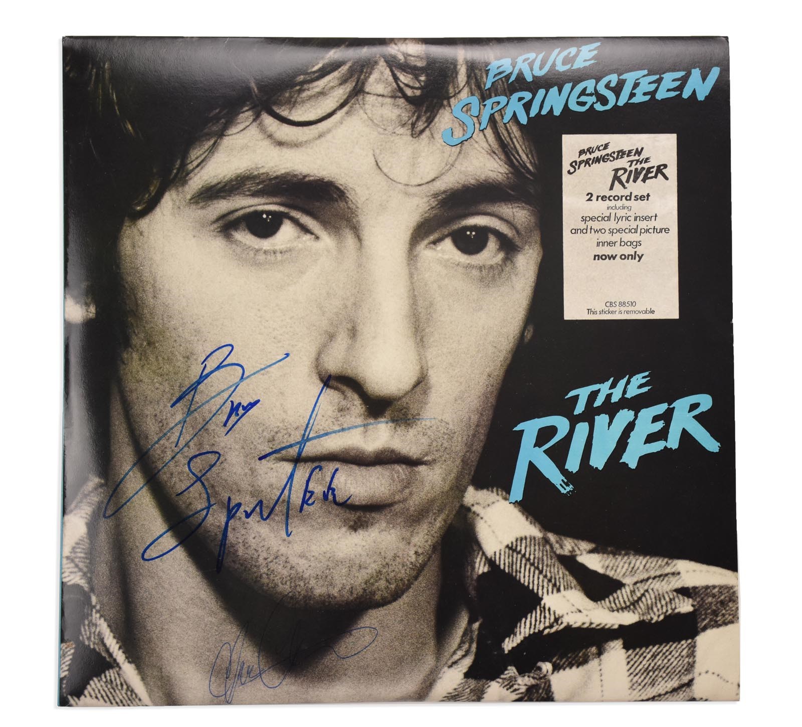 Bruce Springsteen & Clarence Clemons Vintage Signed Album (PSA)