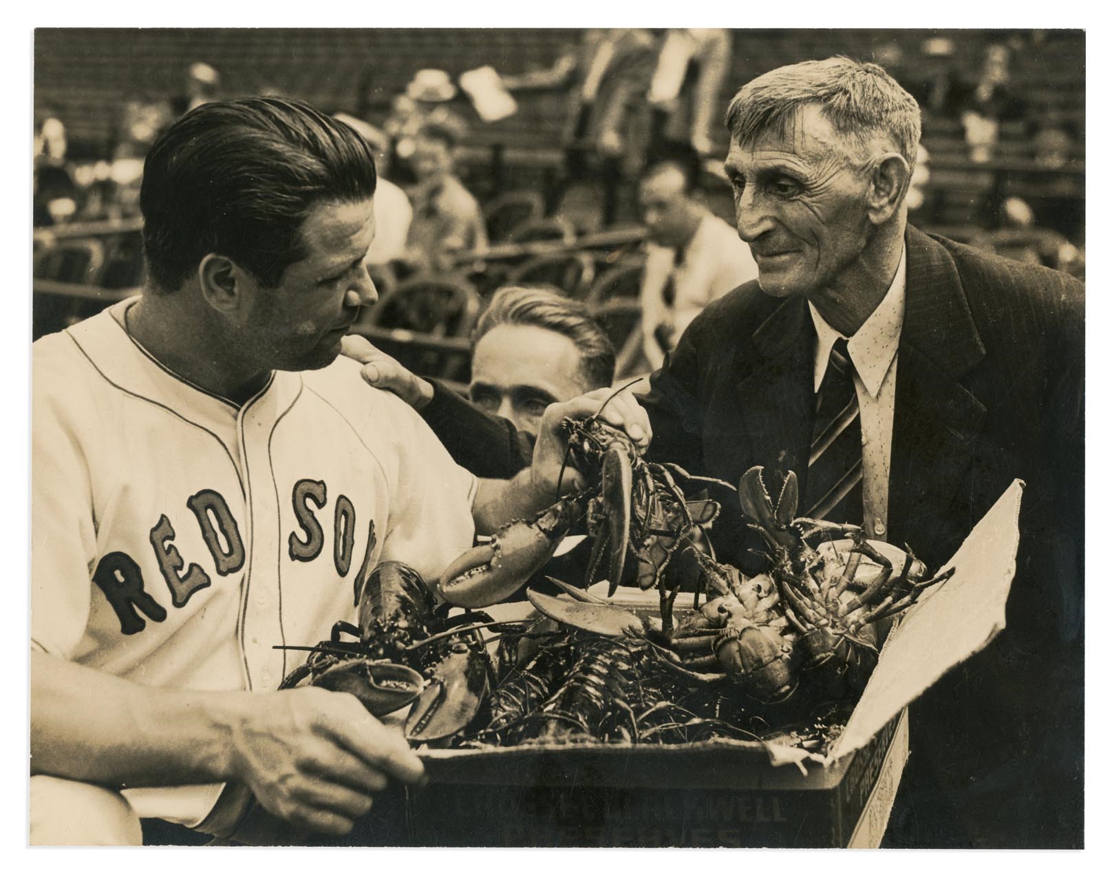 Boston Sports - 1930's Jimmy Foxx Type 1 "Lobsters" Photograph