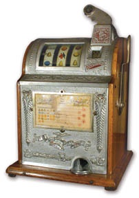 Slot Machines - Mills Operator Bell Fifty-Cent Slot Machine