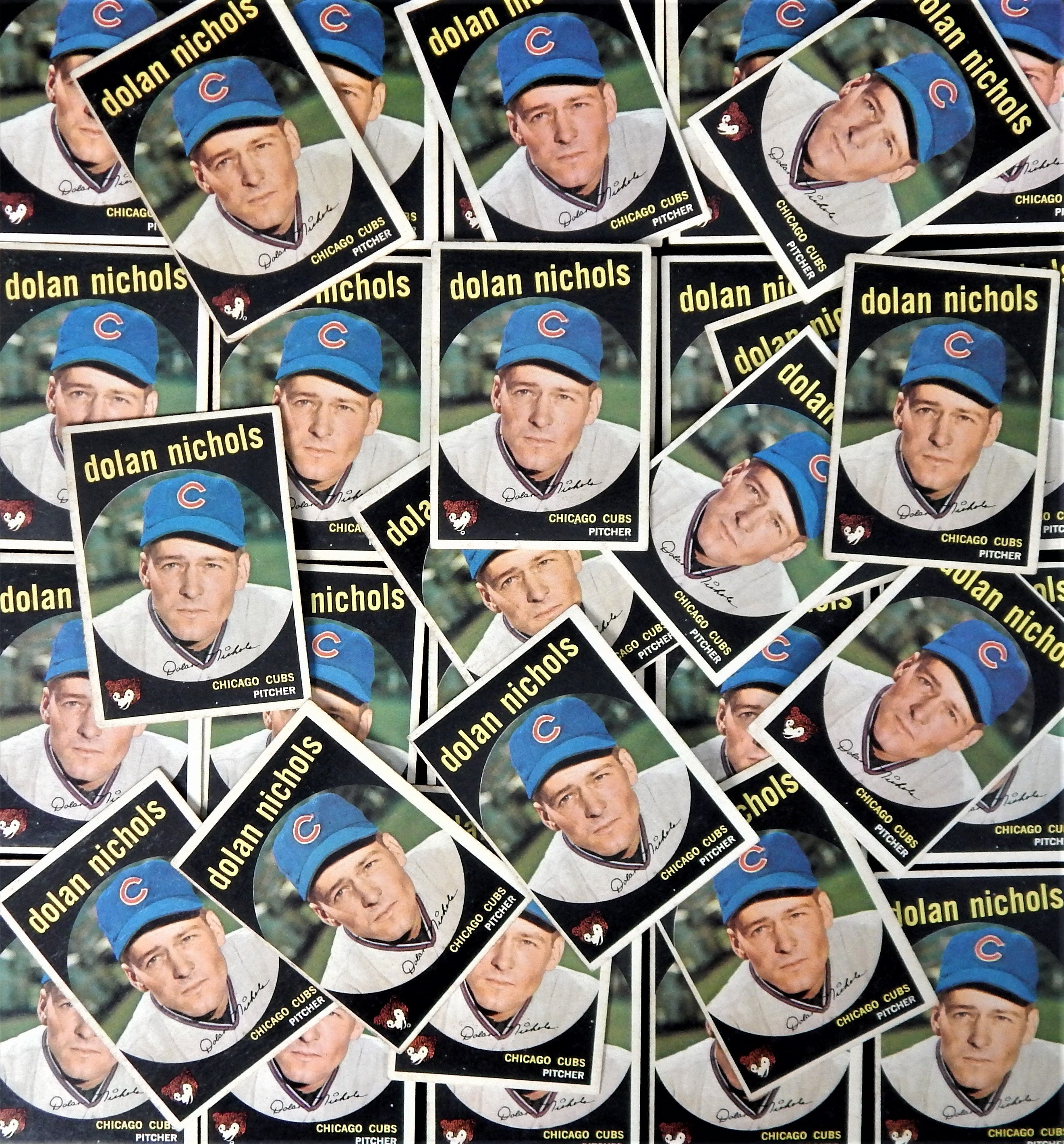 Baseball and Trading Cards - 1959 Topps #362 Dolan Nichols Lot Of 35