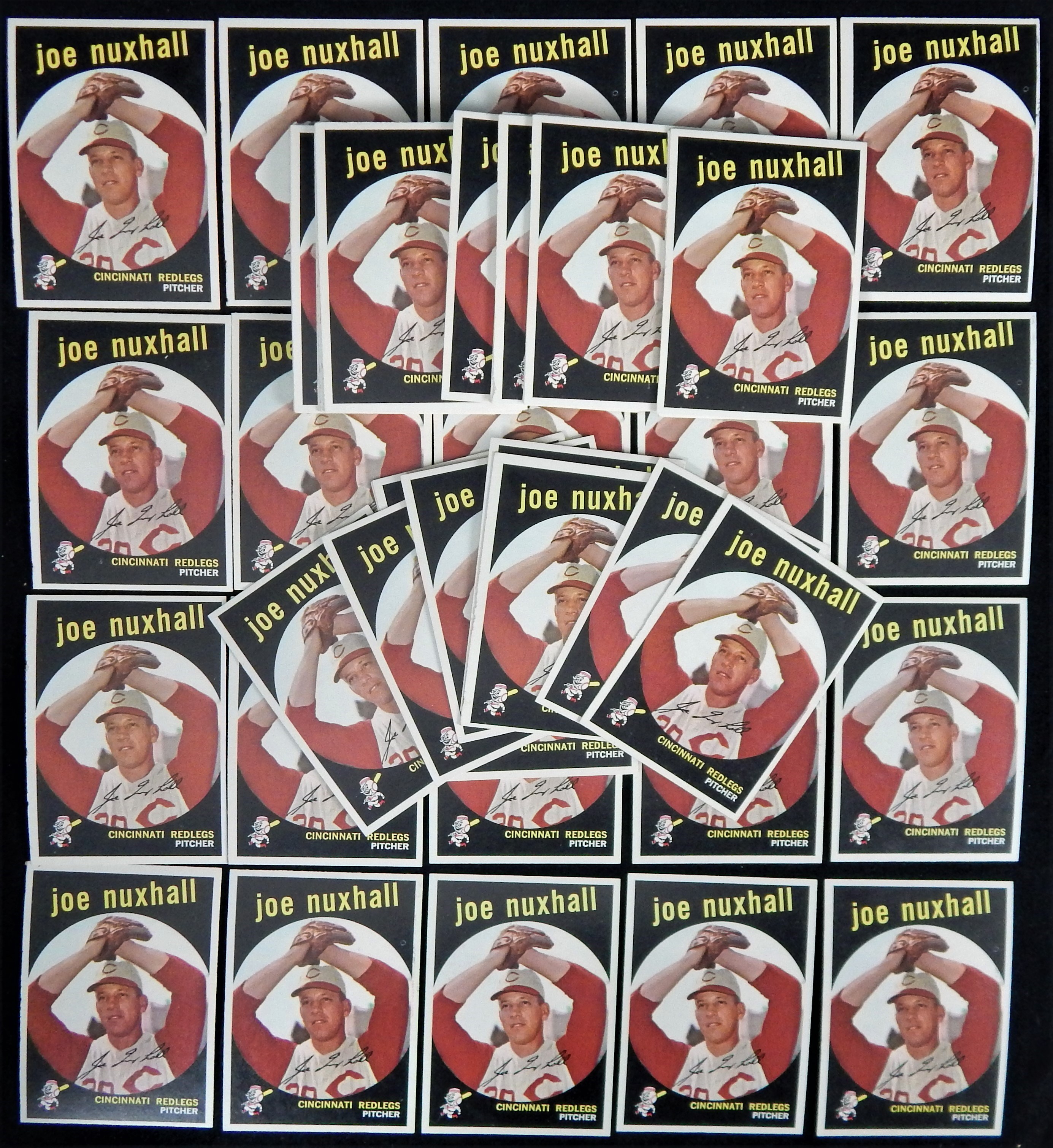 Baseball and Trading Cards - 1959 Topps #389 Joe Nuxhall Lot of 60