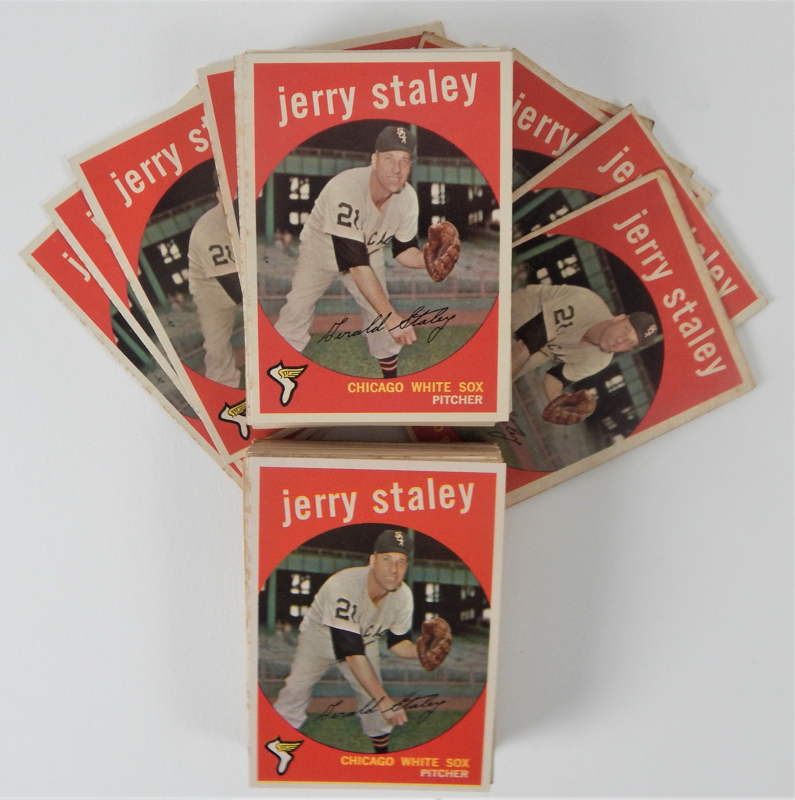 Baseball and Trading Cards - 1959 Topps #426 Jerry Staley Lot of 80