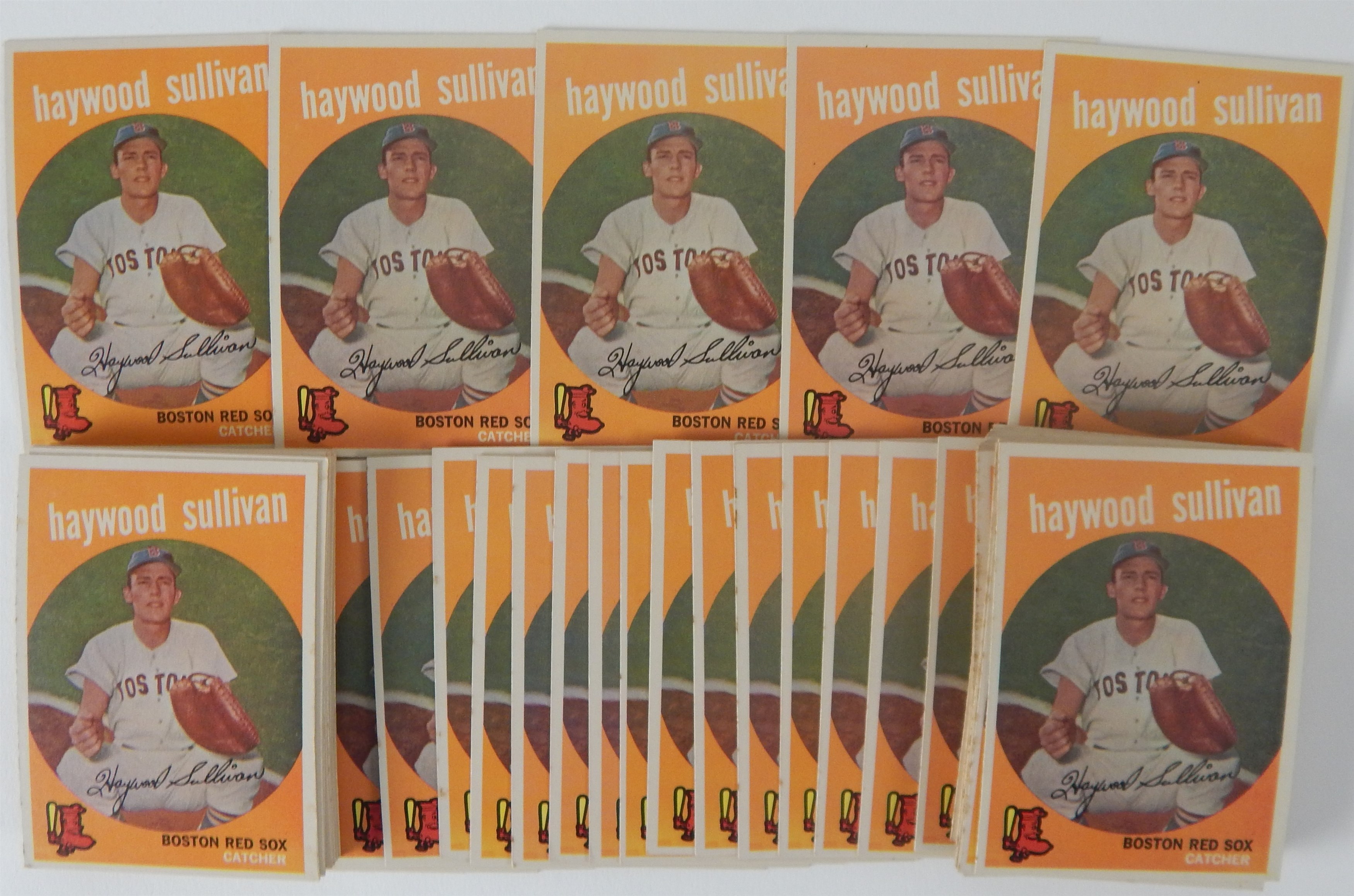 Baseball and Trading Cards - 1959 Topps #419 Haywood Sullivan Lot of 70