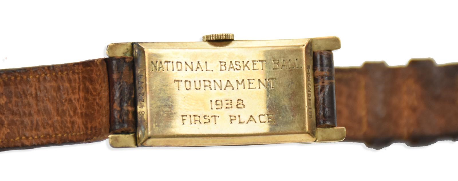- First Ever 1938 NIT Championship Watch Presented to Howard Black