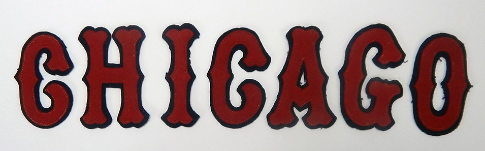 Dave Bancroft Collection - 1920's "Chicago" Cubs Jersey Felt Lettering