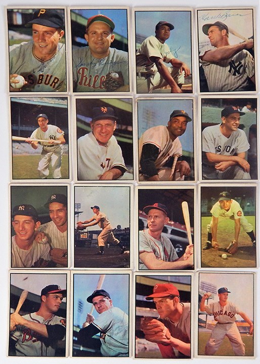 Baseball and Trading Cards - 1953 Bowman Partial Set (99) w/ HOF & Autographs