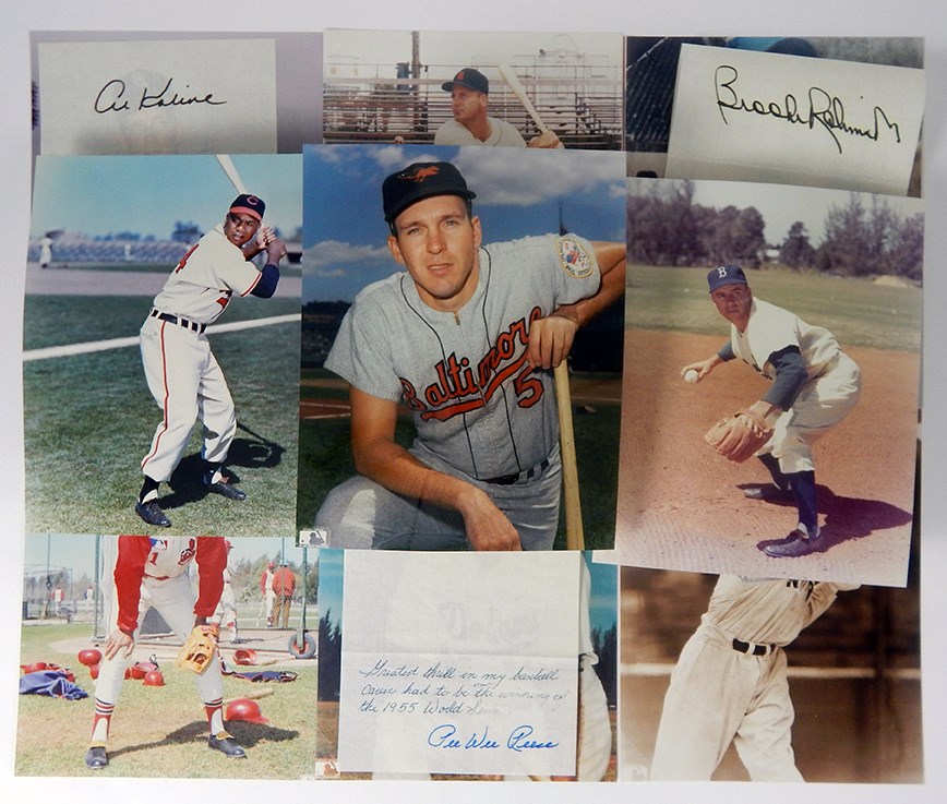 Baseball Autographs - Greatest Thrills Letters From Major Leaguers and HOFers (100+)
