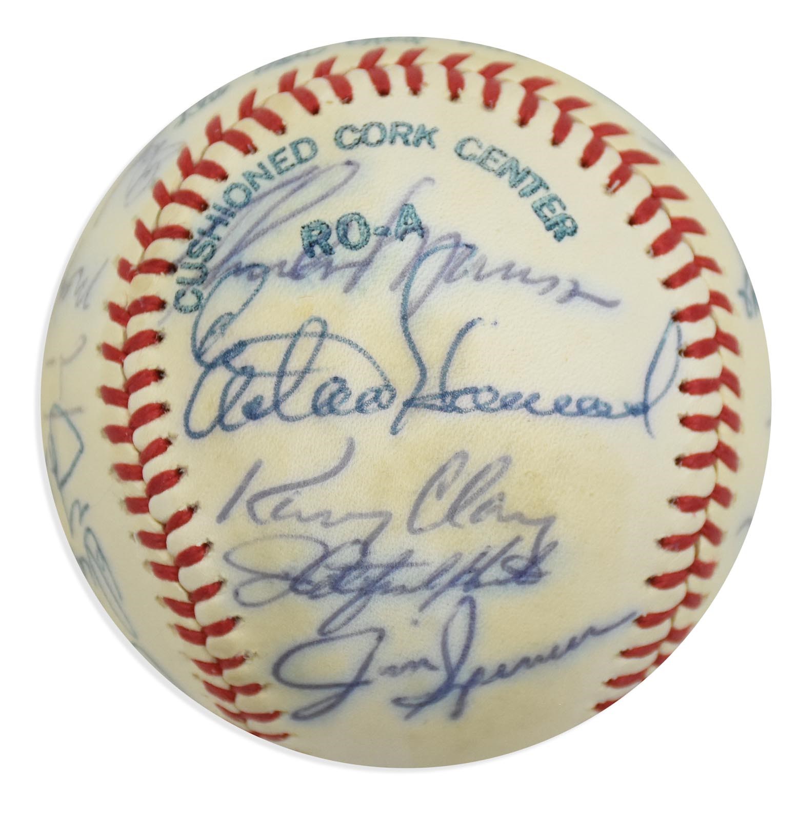 NY Yankees, Giants & Mets - 1978 World Champion New York Yankees Team Signed Baseball - Zero Clubhouse (PSA)