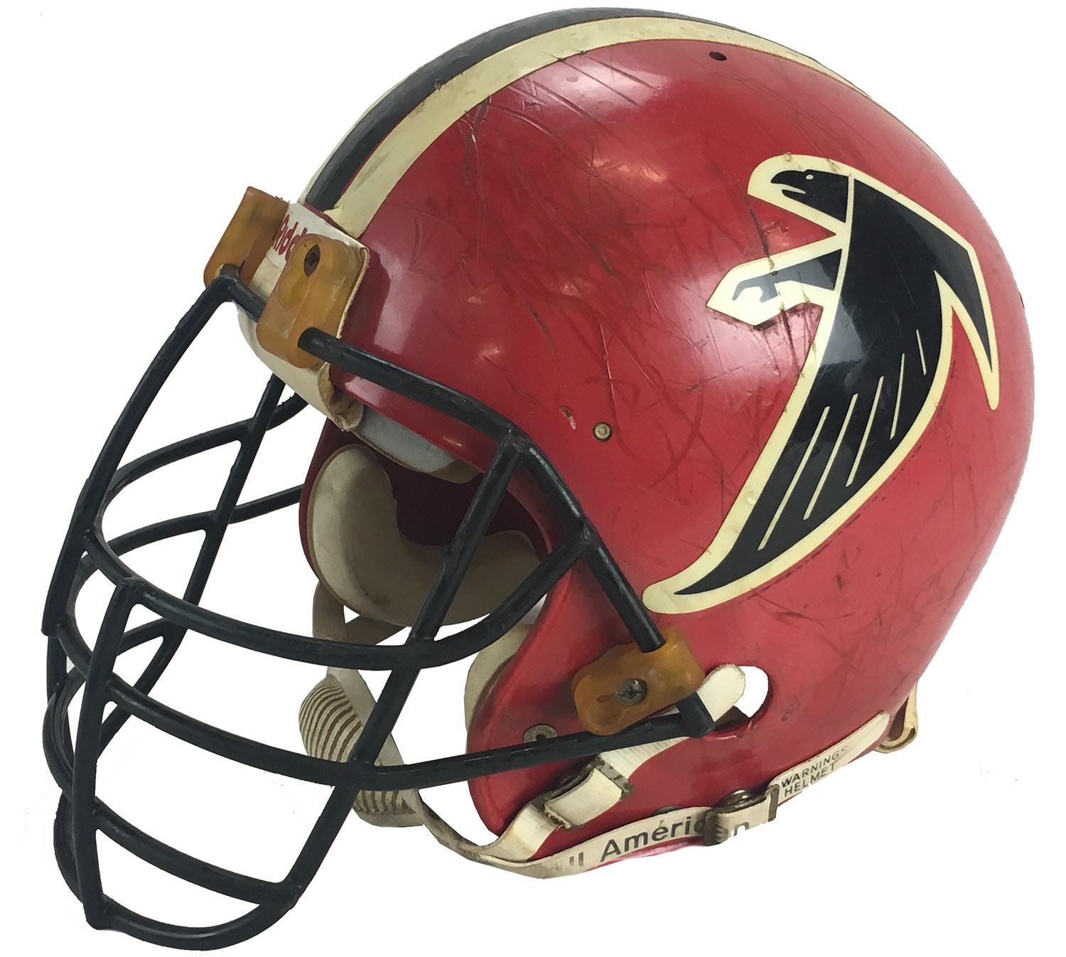 Football - 1989 Atlanta Falcons Game Worn Helmet