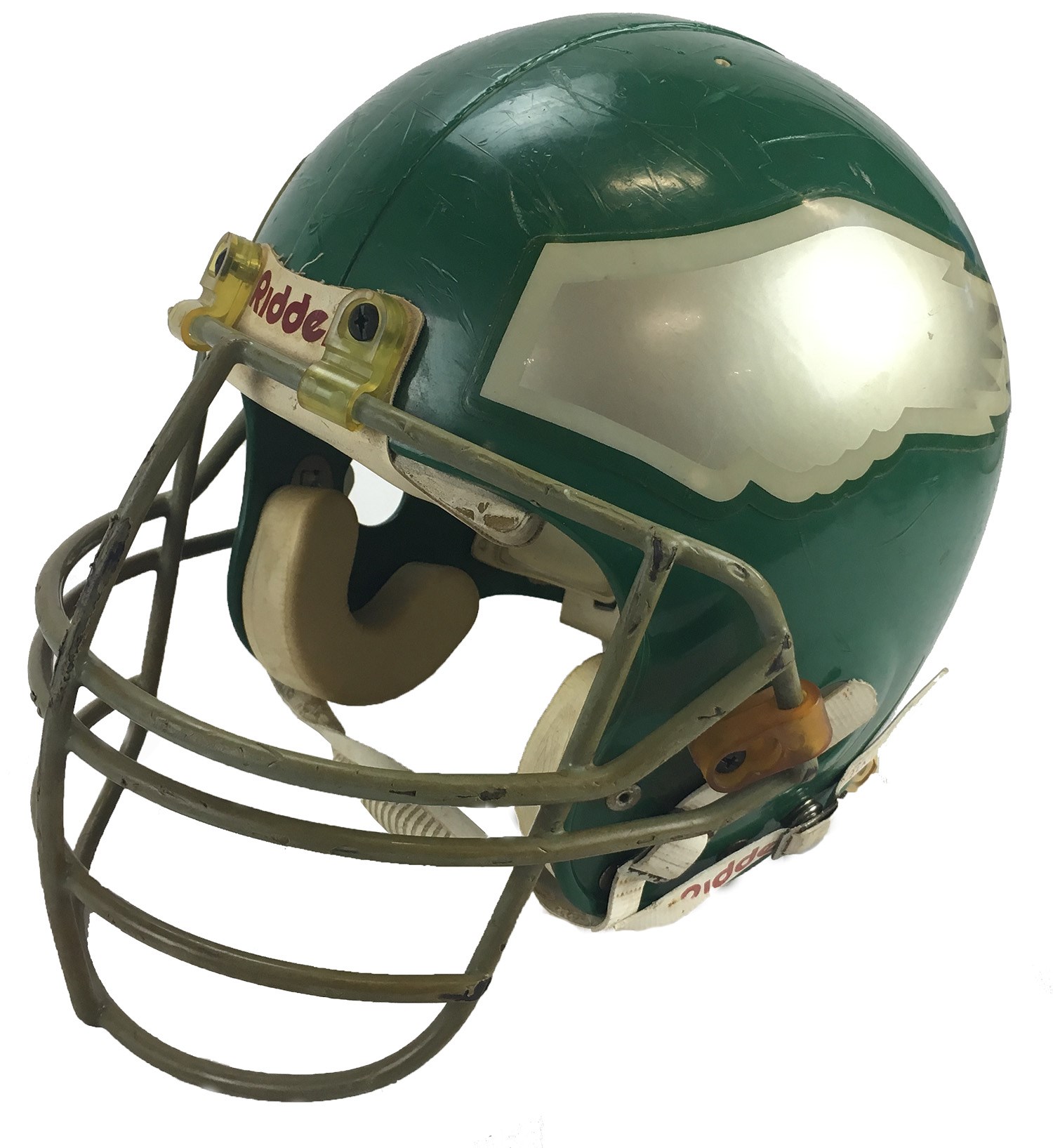 - 1980s Philadelphia Eagles Game Worn Helmet