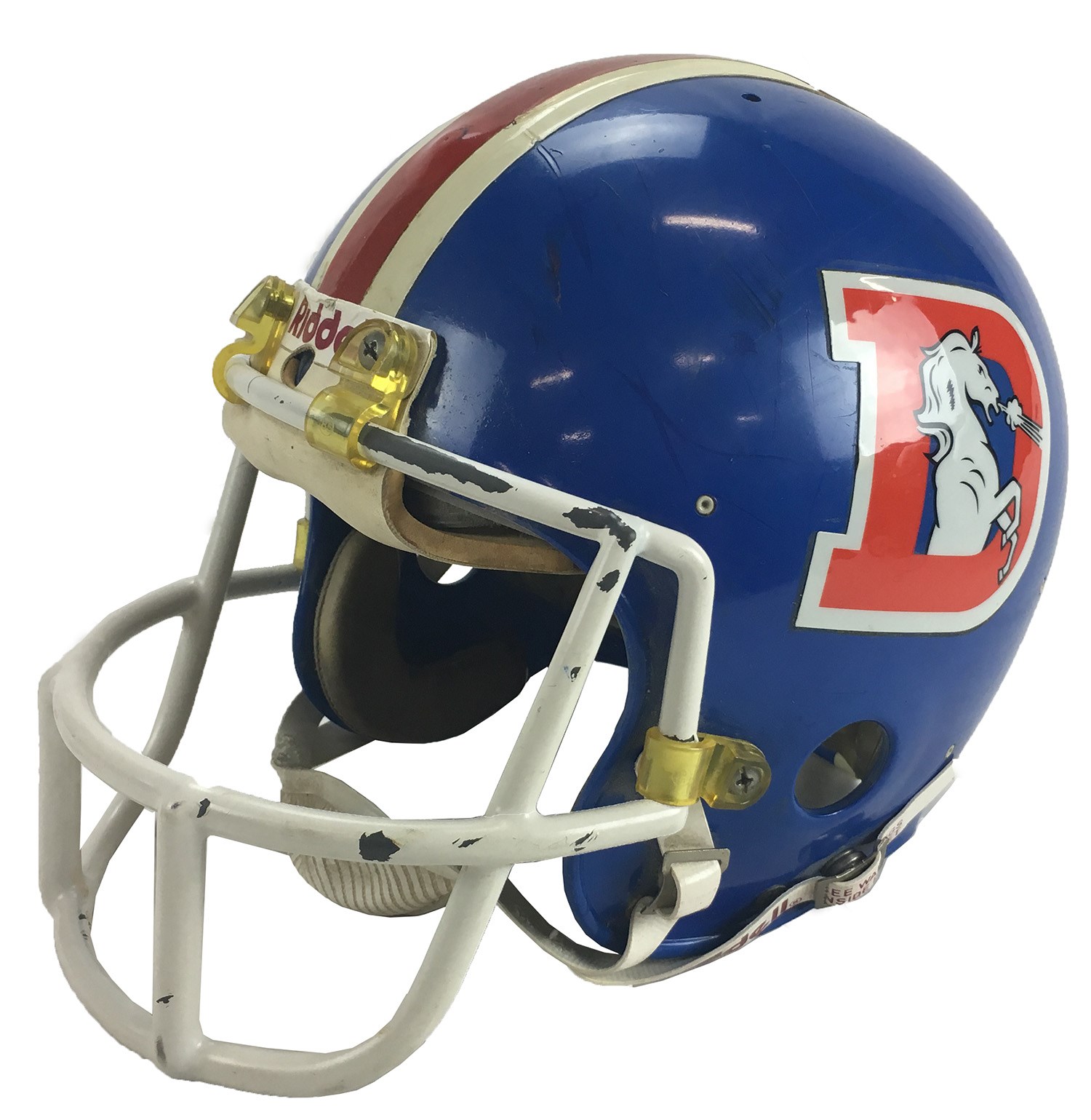 - 1985 Andre Townsend Game Worn Denver Broncos Helmet