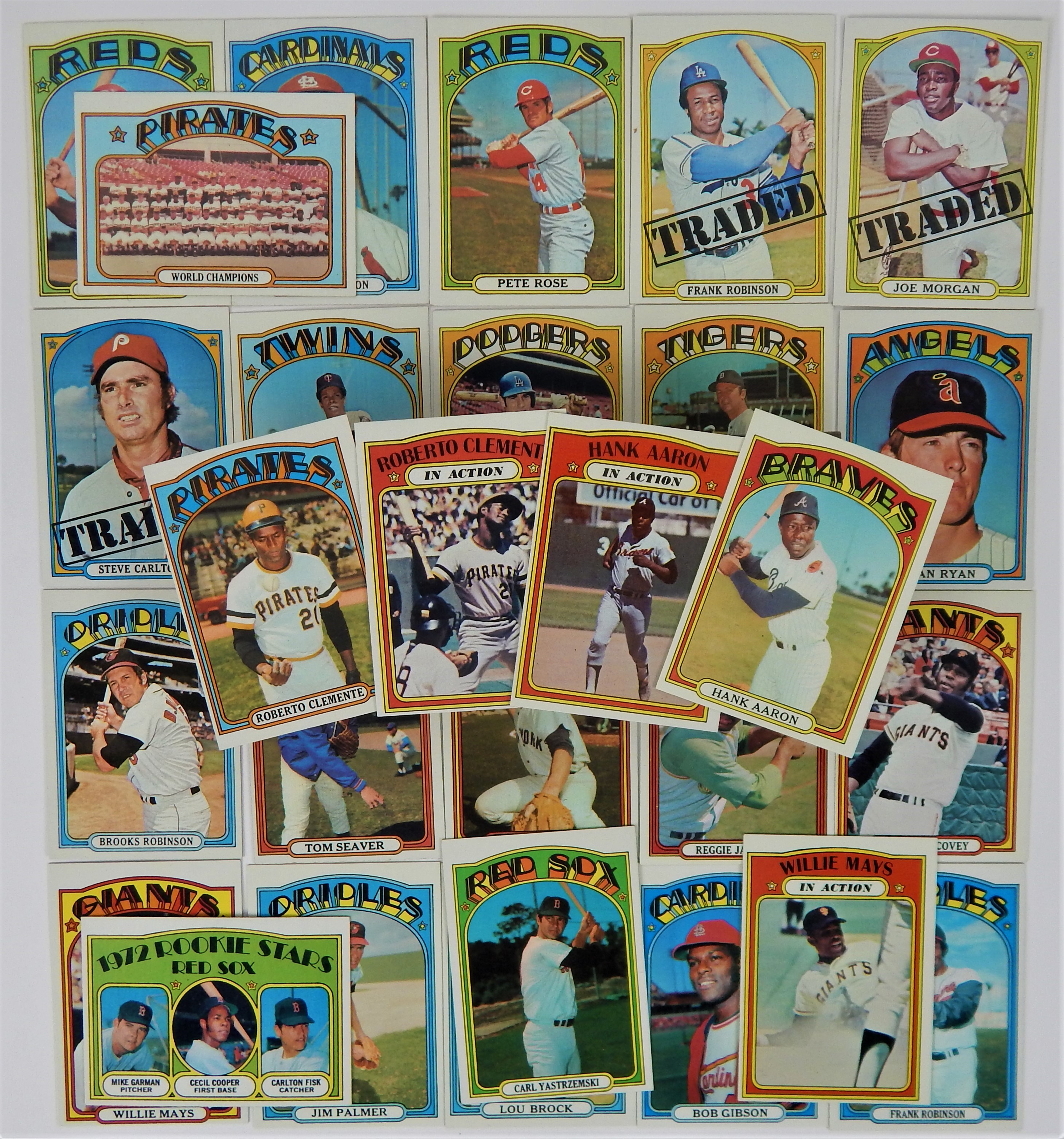 Baseball and Trading Cards - 1972 Topps Baseball Complete Set