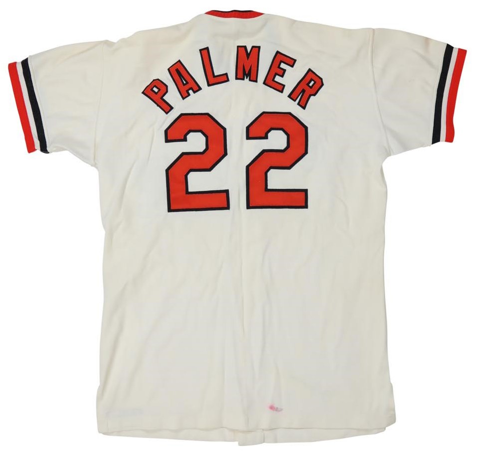 Baseball Equipment - 1972 Jim Palmer Baltimore Orioles Game Worn Jersey - A-1 Specimen