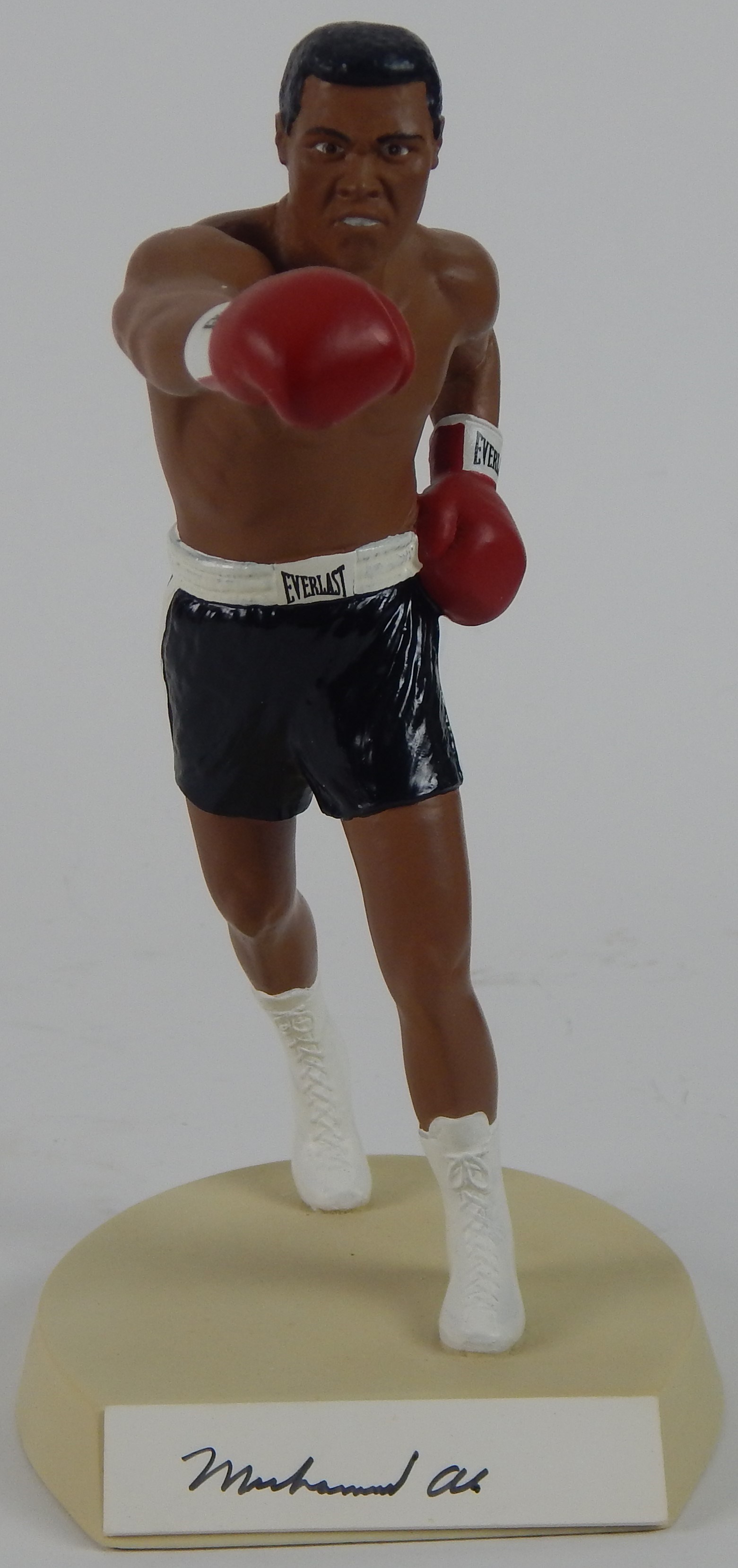 Muhammad Ali & Boxing - Muhammad Ali Signed Salvino Figurine
