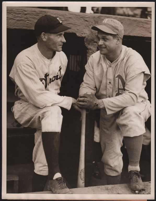 Baseball Photographs - 1933 Foxx & Fox Type 1 Photograph