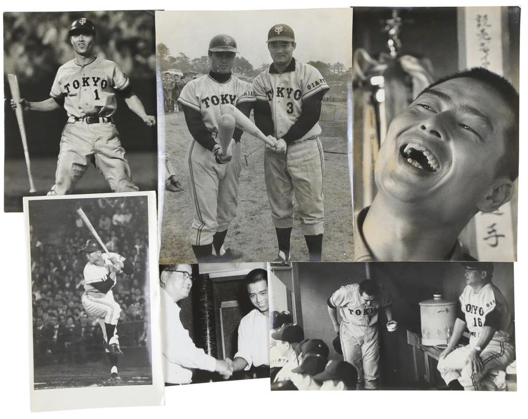 Negro League, Latin, Japanese & International Base - Sadaharu Oh Vintage Japanese Baseball Photos (6)