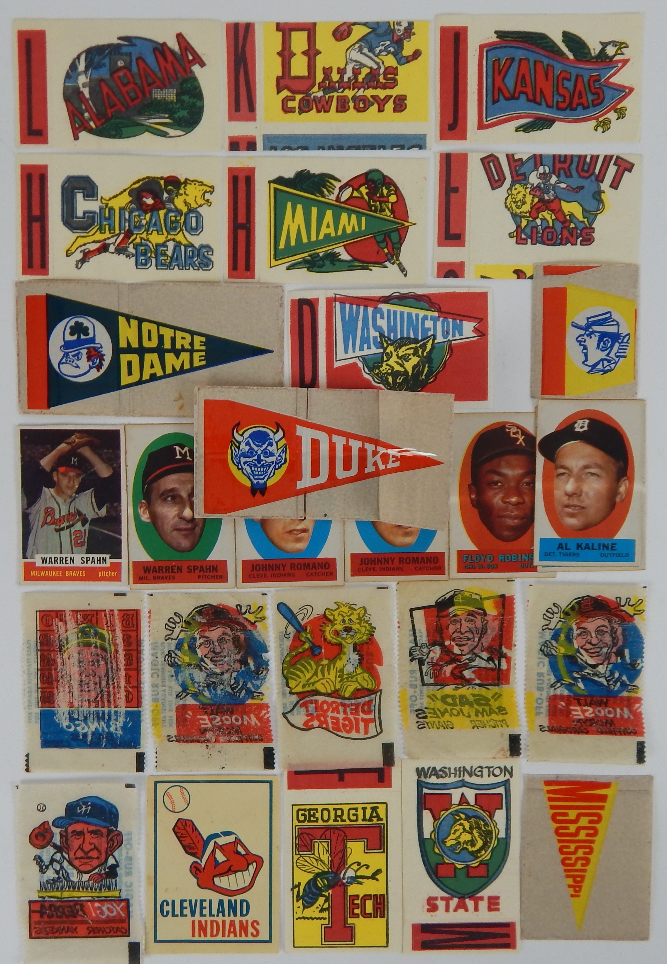 Baseball and Trading Cards - 1960's Topps & Fleer Inserts (27)