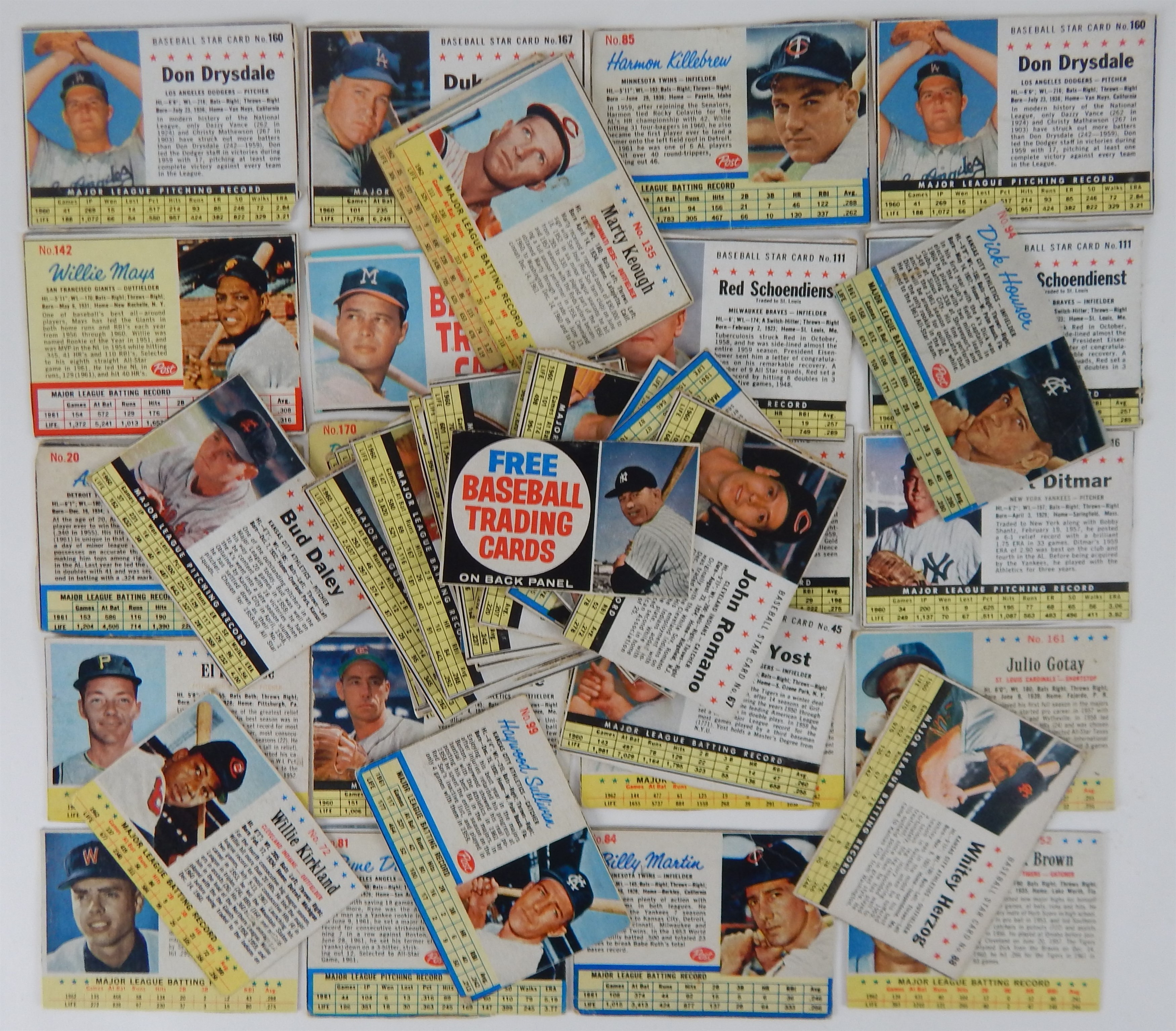 Baseball and Trading Cards - 19th & 20th Century Baseball Cards & Stuff (130+)