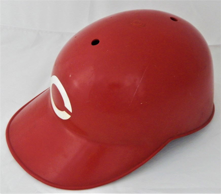 Bernie Stowe Cincinnati Reds Collection - 1970s Cincinnati Reds Batting Helmet (Bernie Stowe Collection)