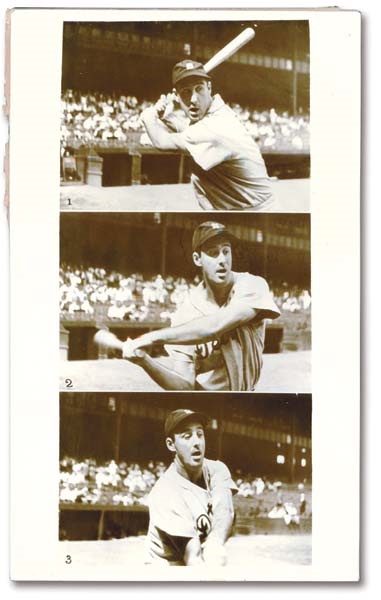 Baseball Photographs - 1938 Hank Greenberg Home Run Chase Wire Photographs (3)
