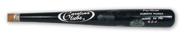 2001 Alberto Pujols Game Used Bat (34")