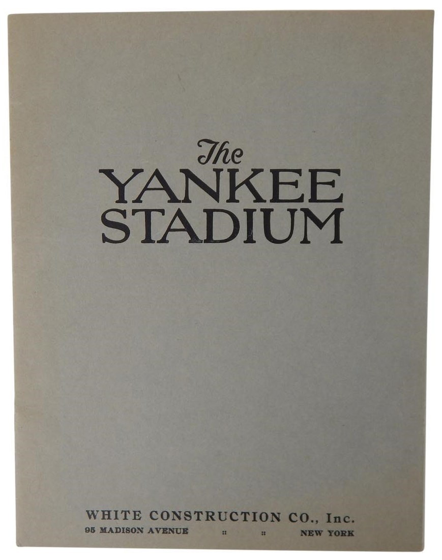 NY Yankees, Giants & Mets - 1923 Yankee Stadium Perspectives by White Construction