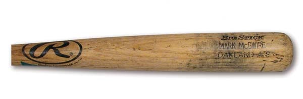 - 1997 Mark McGwire Game Used Bat (34.5").