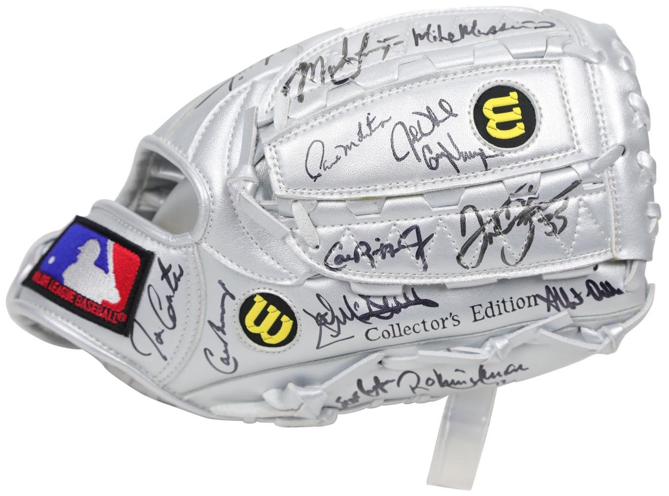 Baseball Autographs - 1993 All Star Game Signed Baseball Glove (In Person w/ MLB Provenance)