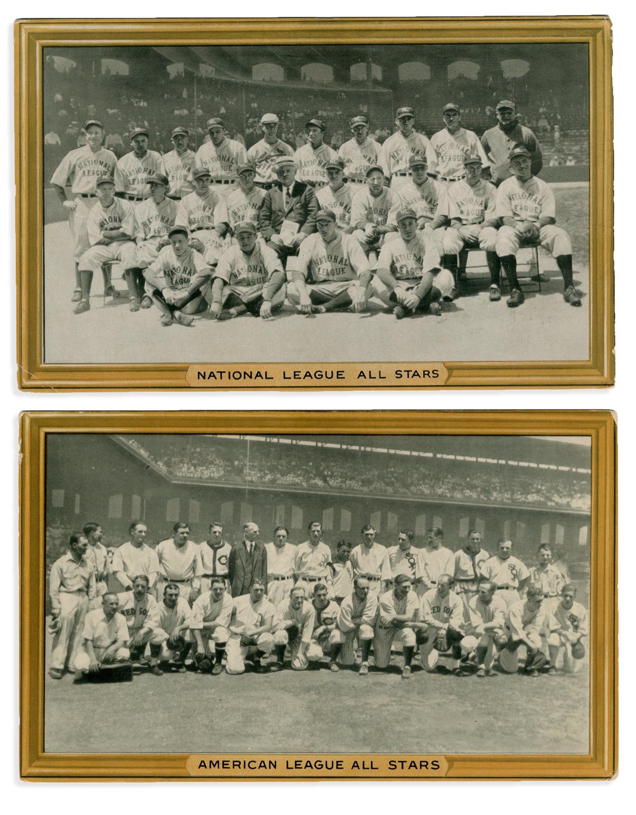 1934 Goudey American & National League All-Star Premiums (2)