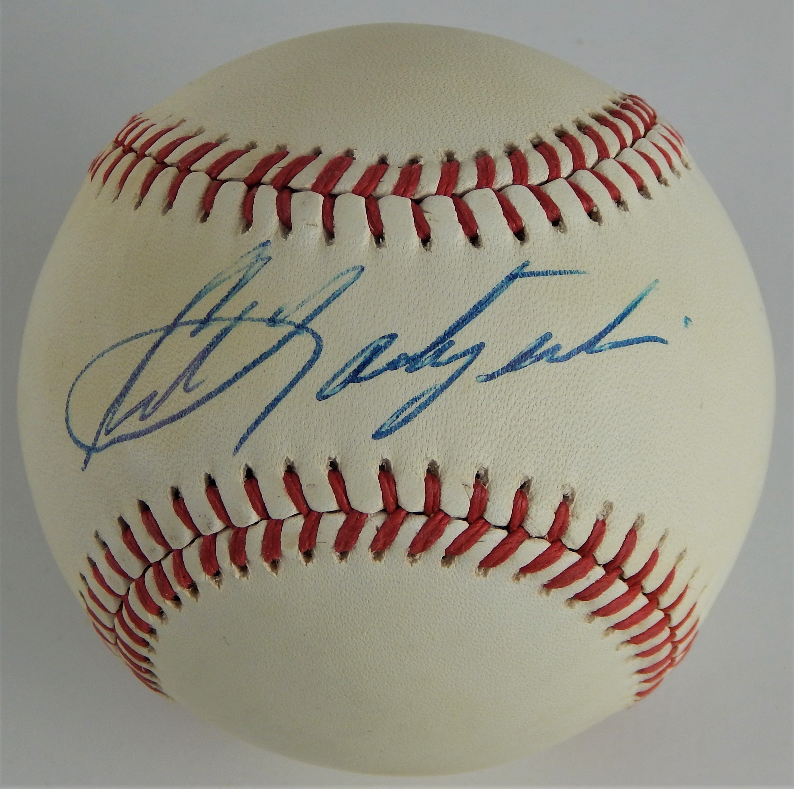 Baseball Autographs - Carl Yastrzemski Single Signed OAL Baseball